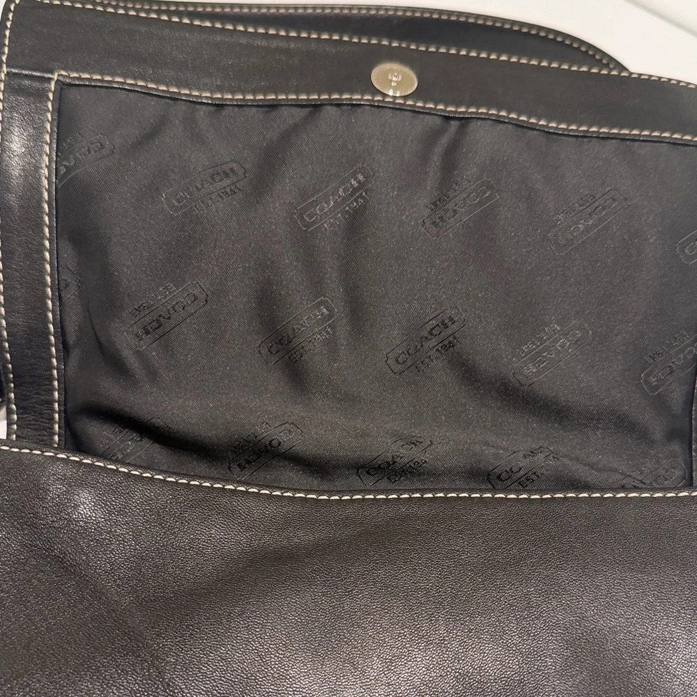 Vintage Coach 9848 Legacy Flap Crossbody Shoulder Bag - Picture 2 of 9